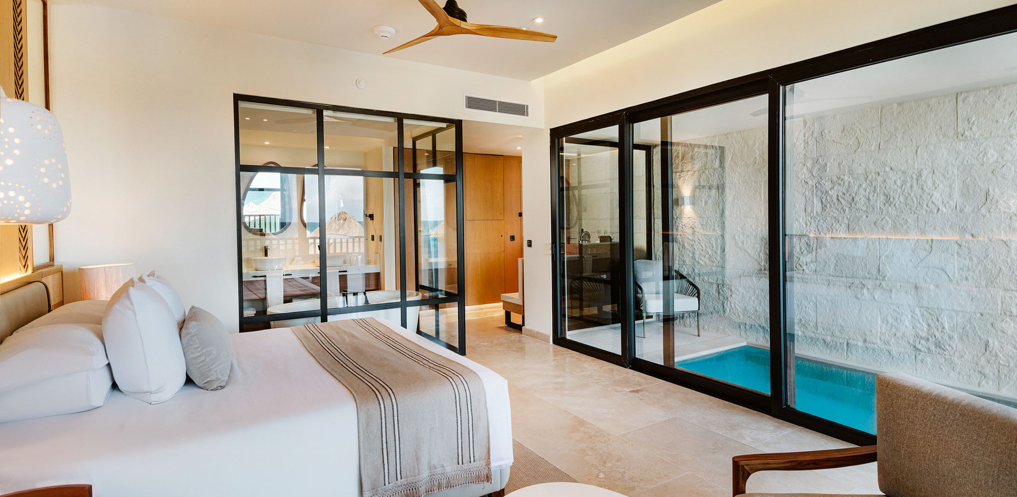 View of Dunas Private Pool Ocean View Suite